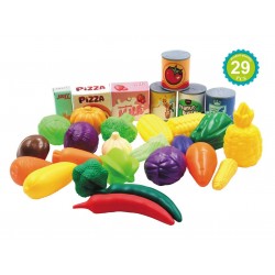 Juego verduras y frutas 29 pcs josbertoys (712)