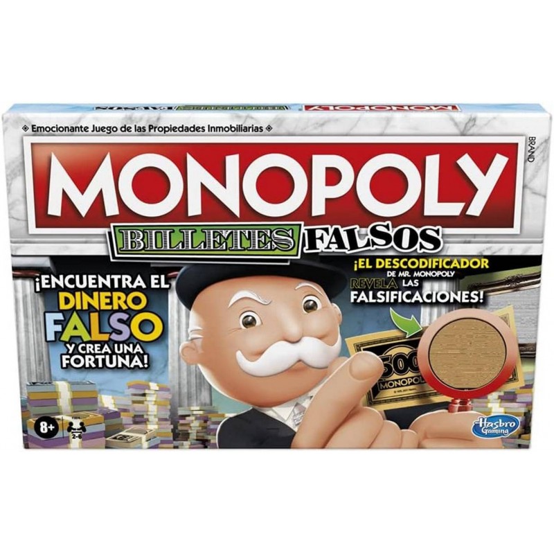 Monopoly Billetes Falsos (F1696105) - Josbertoys