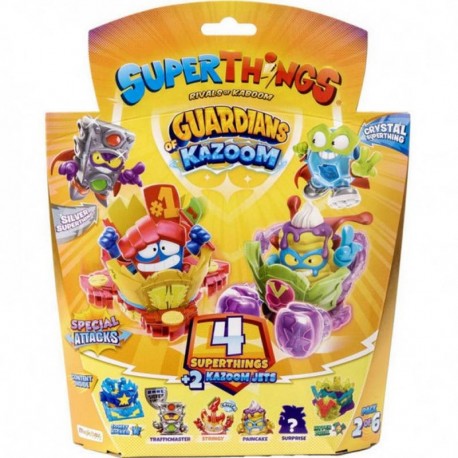Superthings Guardians of Kazoom Pack 4 magicbox (B416)