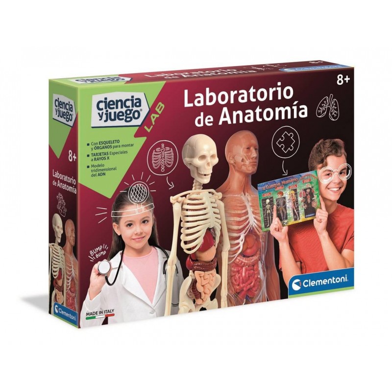 Laboratorio de anatomía clementoni (55154) - Josbertoys