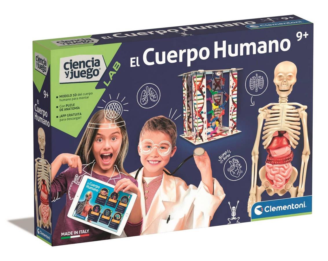 Clementoni montessori 2025 el cuerpo humano