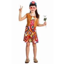 Disfraz hippie 5-6 años