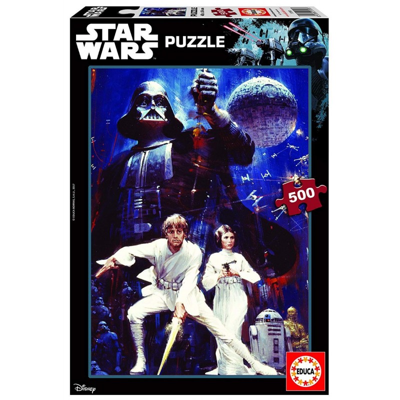 Puzzle Star Wars Ep. IV - 500 pcs educa (17093) - Josbertoys