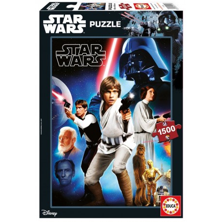 Puzzle Star Wars Ep. IV - 1500 pcs educa (17126)