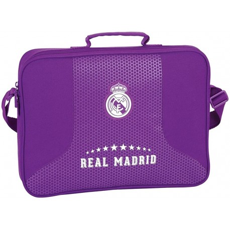 Cartera extraescolar Purple Real Madrid (safta)