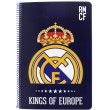 Libreta folio 80 hojas Kings Real Madrid (safta)