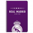 Libreta folio 80 hojas Real Madrid (safta)