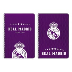 Libreta folio 80 hojas Real Madrid (safta)