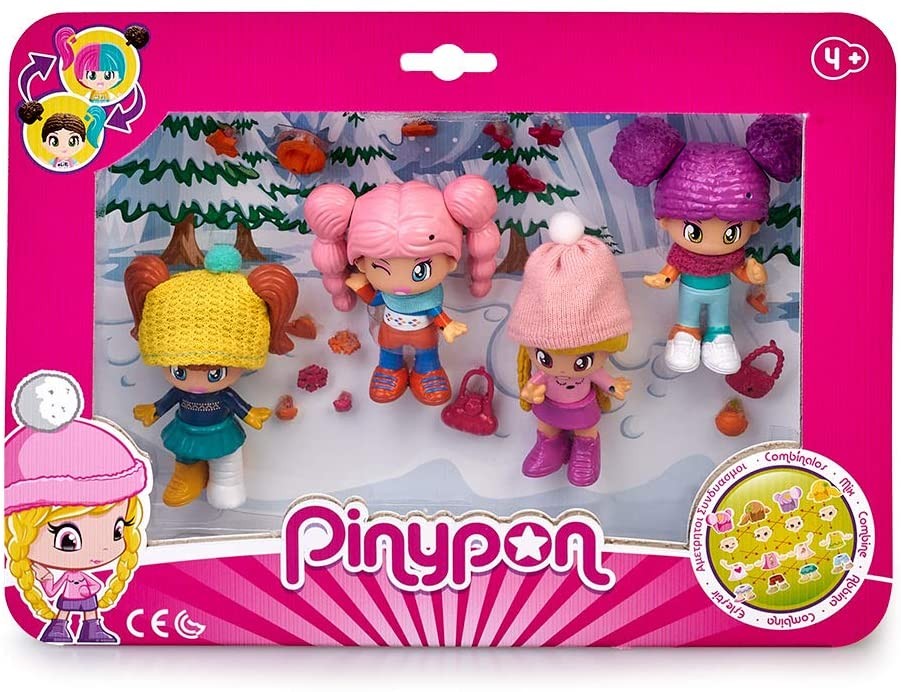 pinypon pack 10 figuras